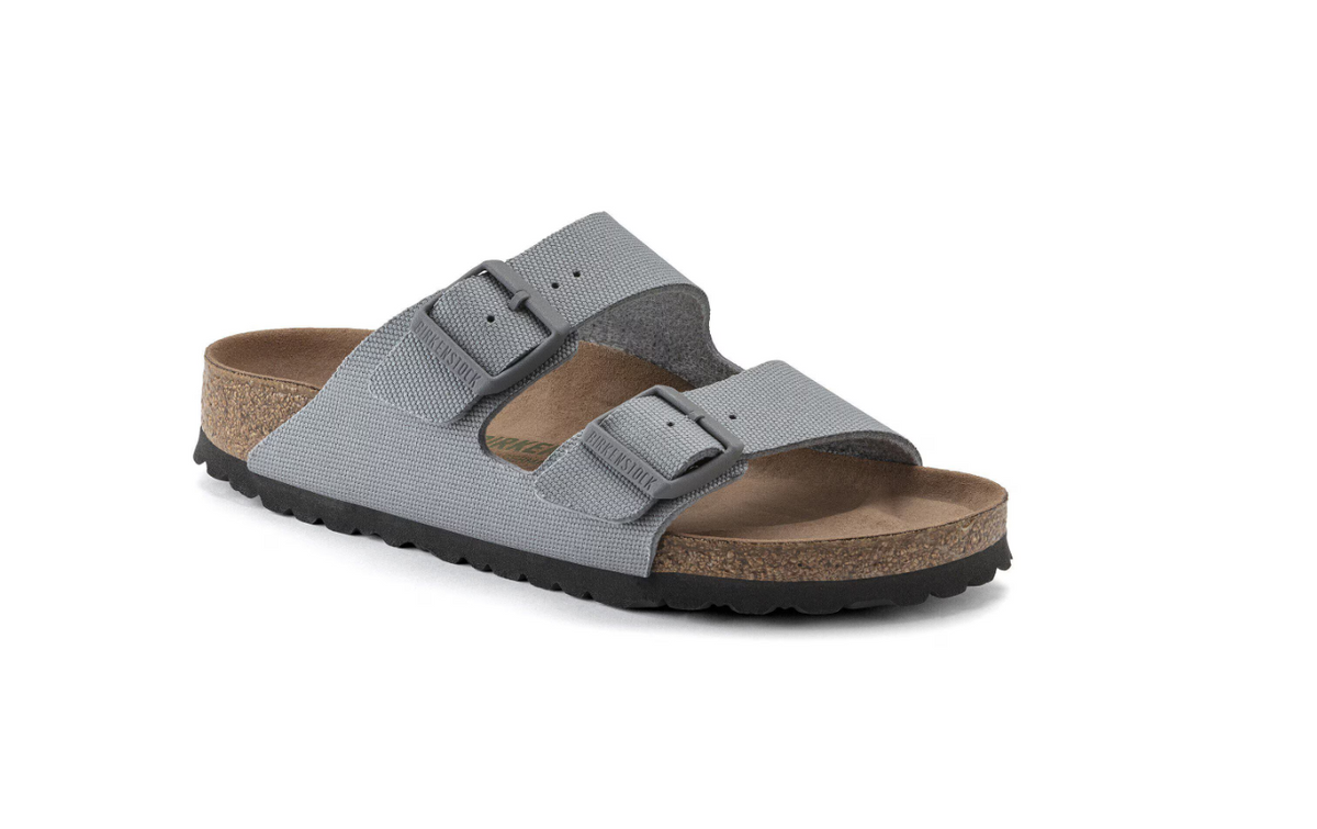 Birkenstock Arizona Vegan Textile Stone Coin Sandals