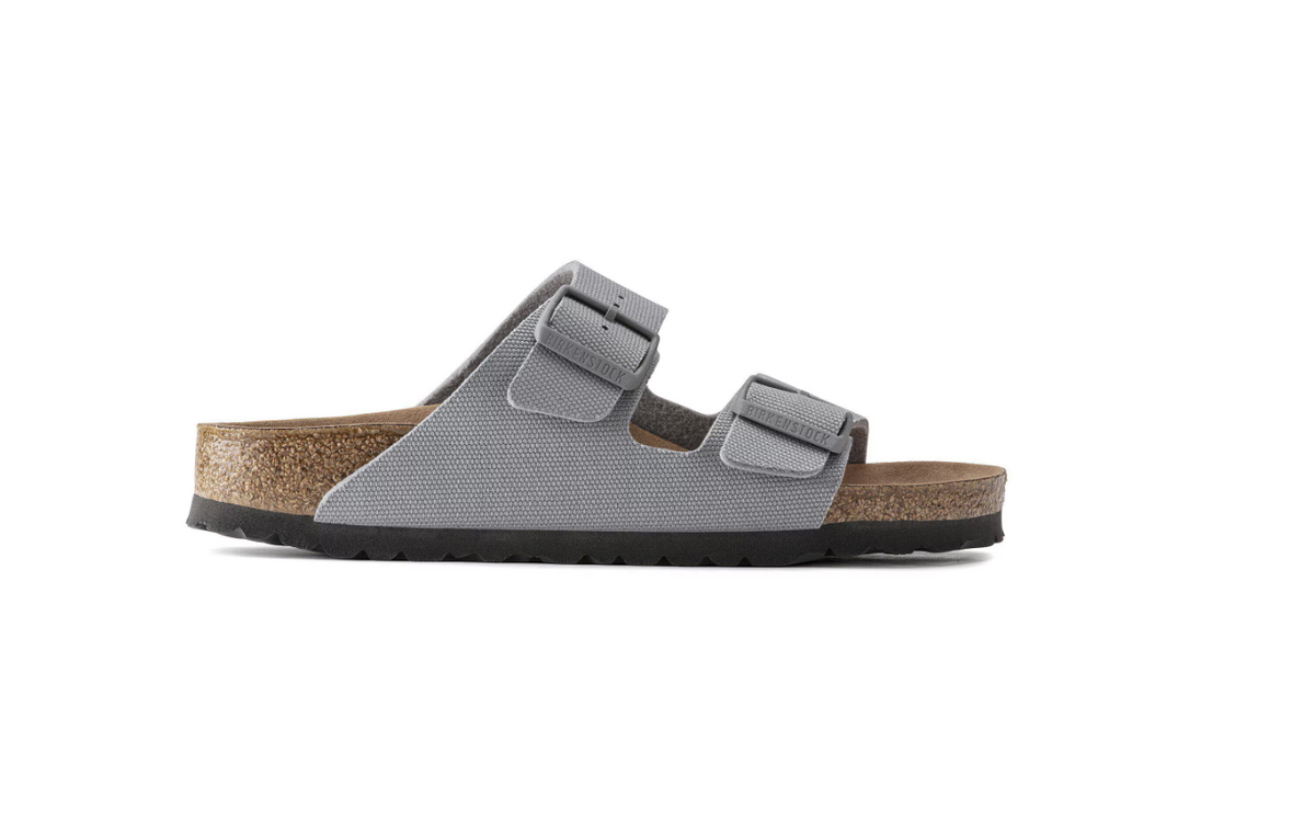 Birkenstock Arizona Vegan Textile Stone Coin Sandals