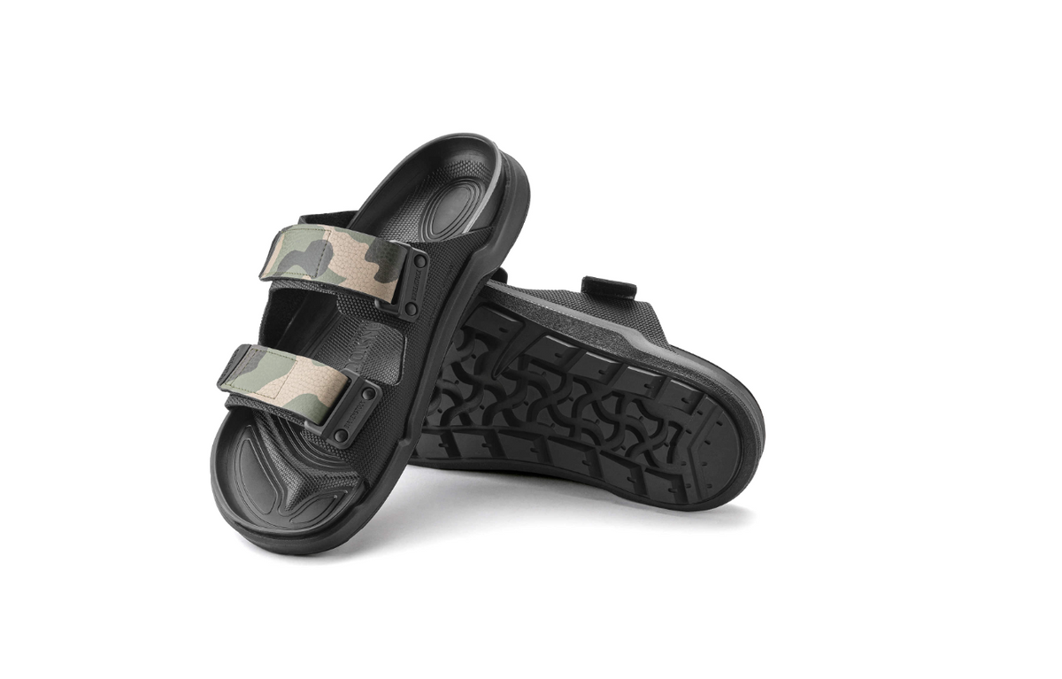 Birkenstock Atacama Men Birko-Flor Black Camo Sandal - Black / Camo, Regular