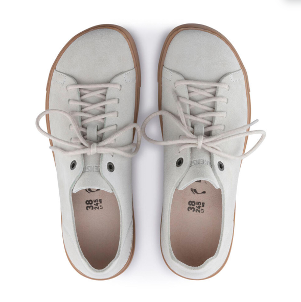 Birkenstock Bend Low Decon Nubuck Leather - White, Narrow