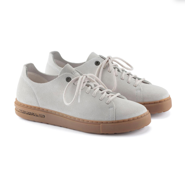 Birkenstock Bend Low Decon Nubuck Leather - White, Narrow