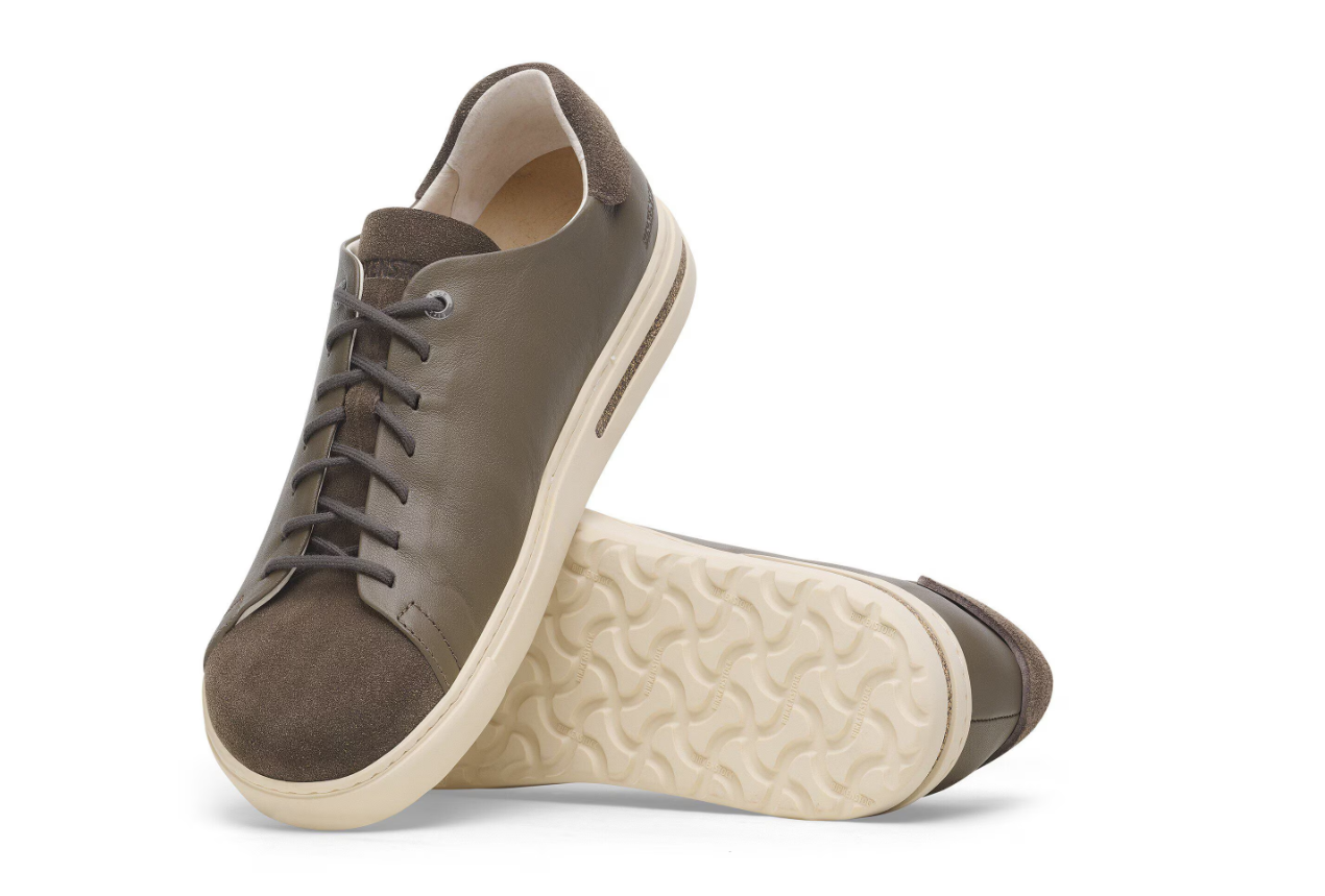 Birkenstock Bend Low Decon Mixed Leather Concrete Gray