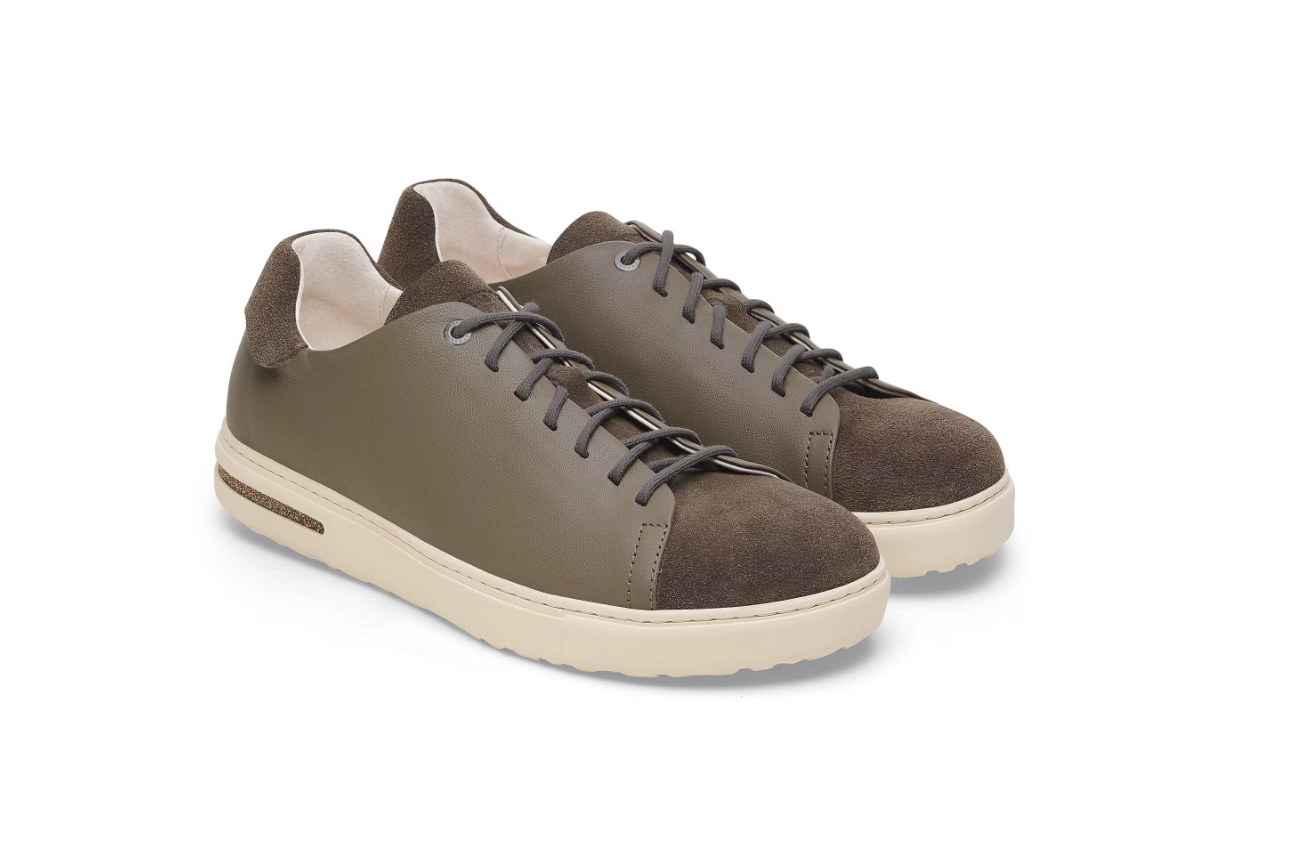 Birkenstock Bend Low Decon Mixed Leather Concrete Gray