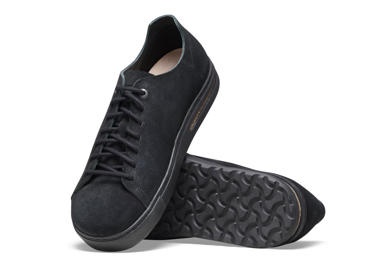 Birkenstock Bend Low Decon Nubuck Leather Triple Black
