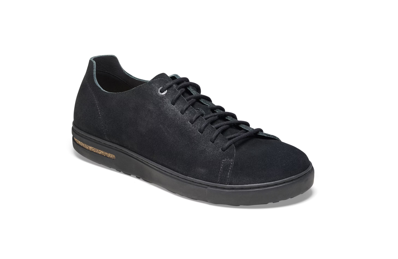 Birkenstock Bend Low Decon Nubuck Leather Triple Black