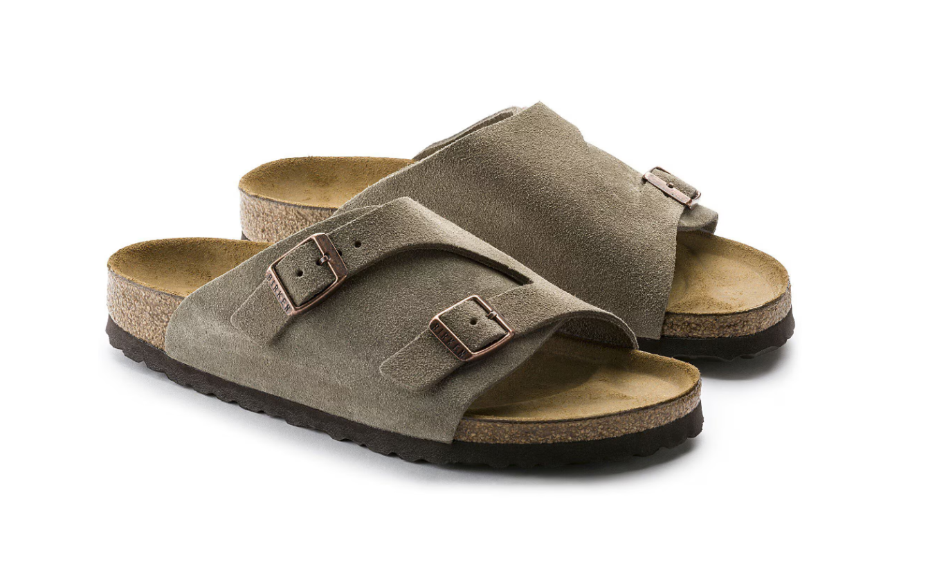 Birkenstock Zurich Suede Leather Taupe
