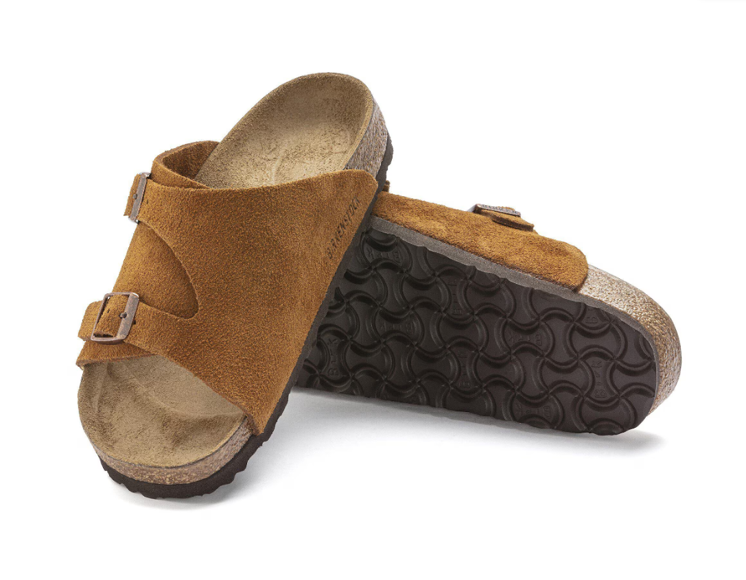 Birkenstock Zurich Suede Leather Mink
