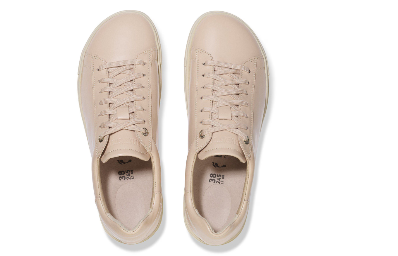 Birkenstock Bend Low Natural Leather Patent New Beige