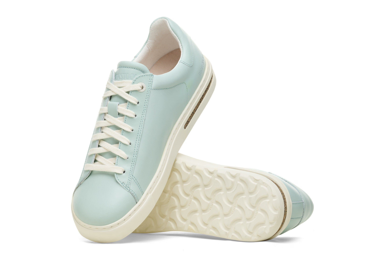 Birkenstock Bend Low Natural Leather Surf Green