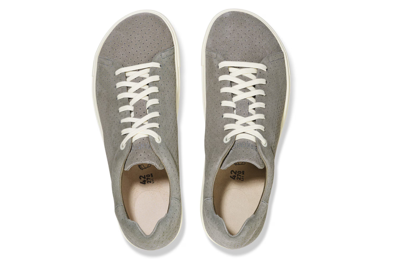 Birkenstock Bend Low Suede Embossed Dotted Stone Coin