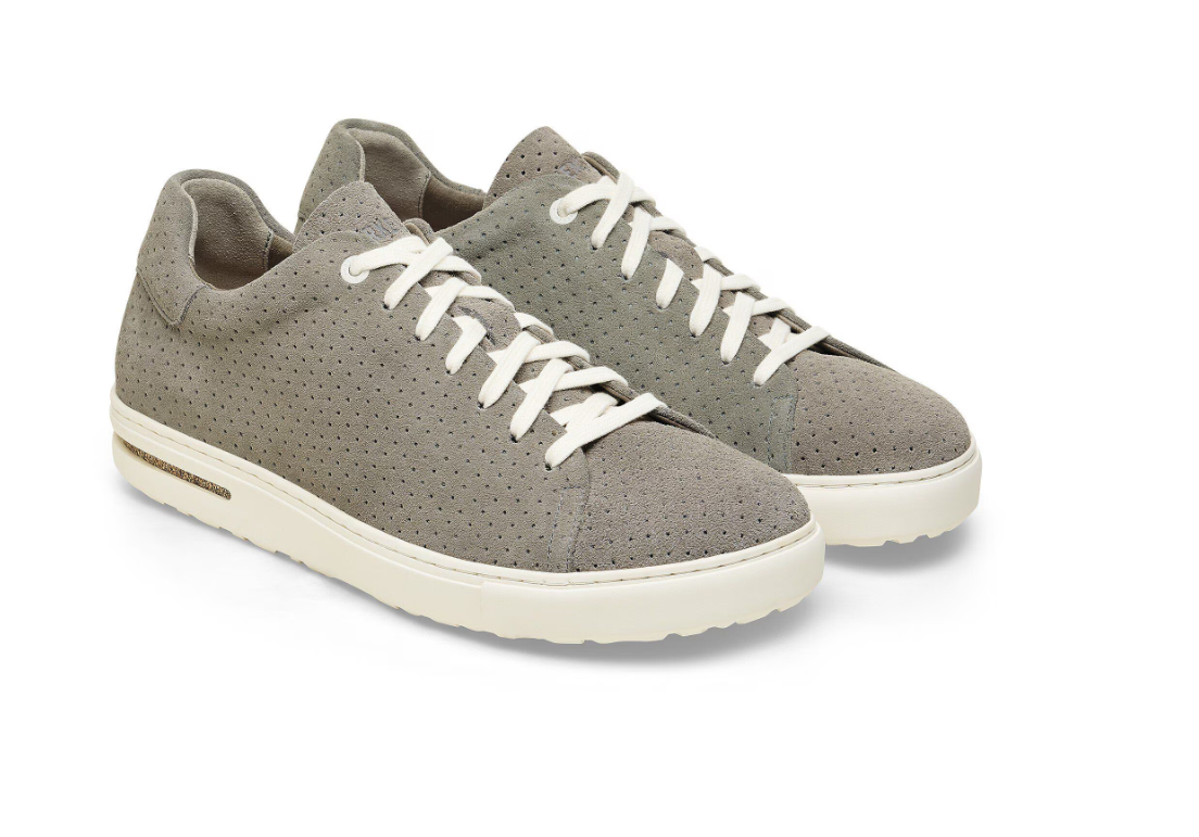 Birkenstock Bend Low Suede Embossed Dotted Stone Coin