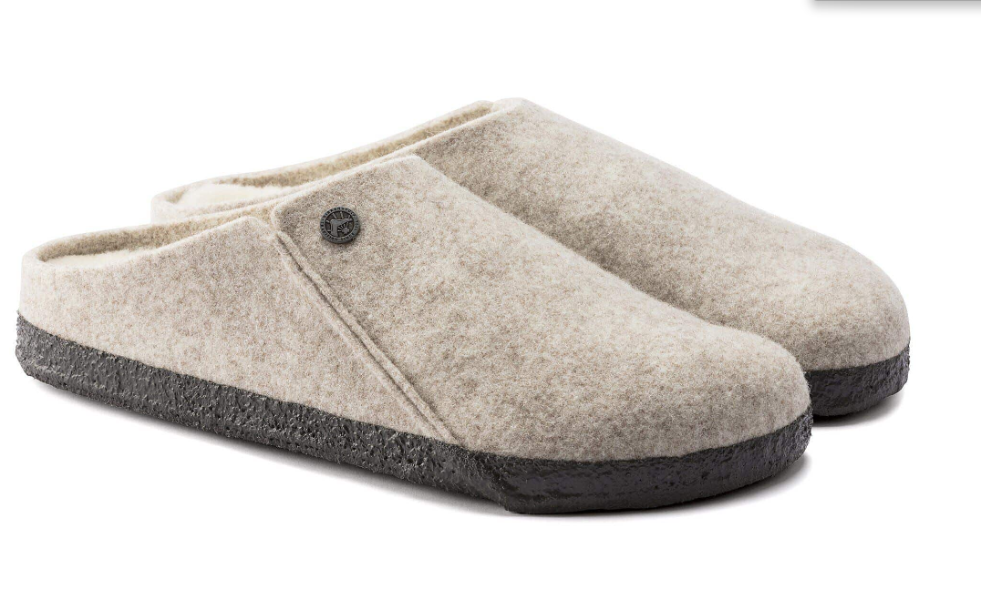 Birkenstock Zermatt Shearling Wool Felt Eggnog