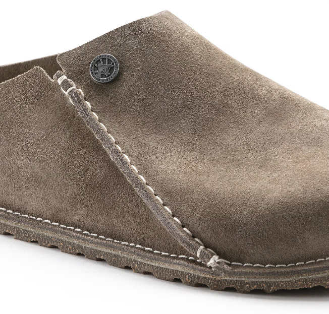 Birkenstock Zermatt Premium Suede Leather - Taupe, Narrow