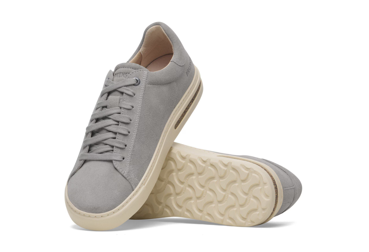 Birkenstock Bend Low Suede Leather Stone Coin
