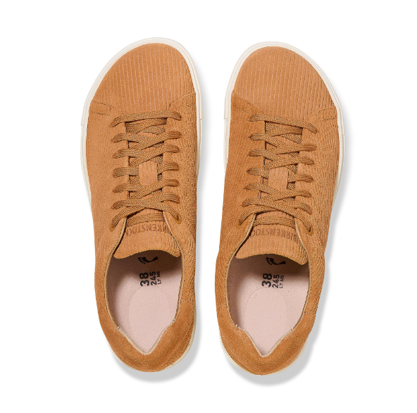 Birkenstock Bend Low Suede Leather Embossed Cork Brown