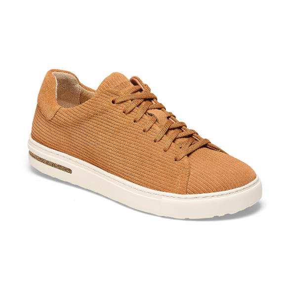 Birkenstock Bend Low Suede Leather Embossed Cork Brown