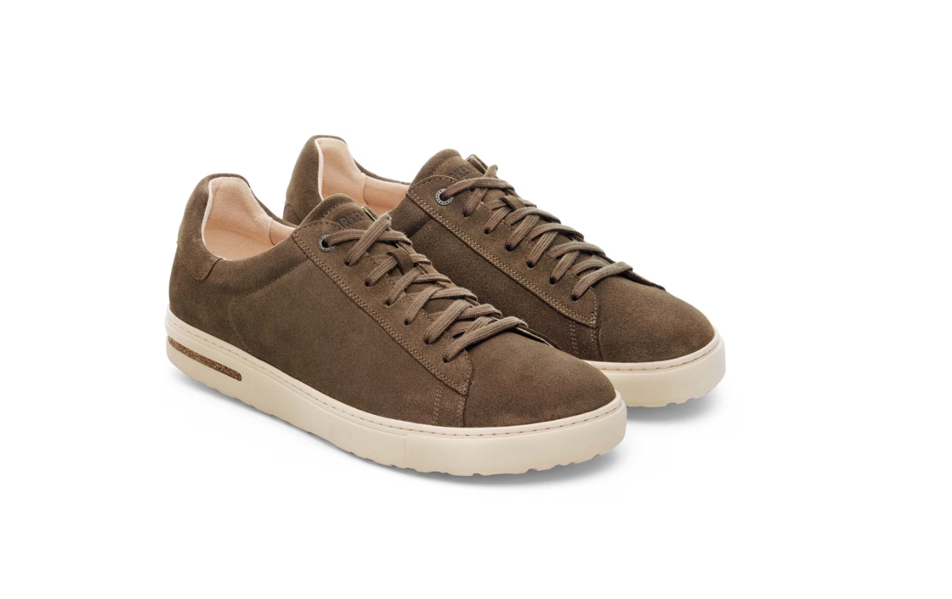 Birkenstock Bend Low Suede Leather Dark Tea