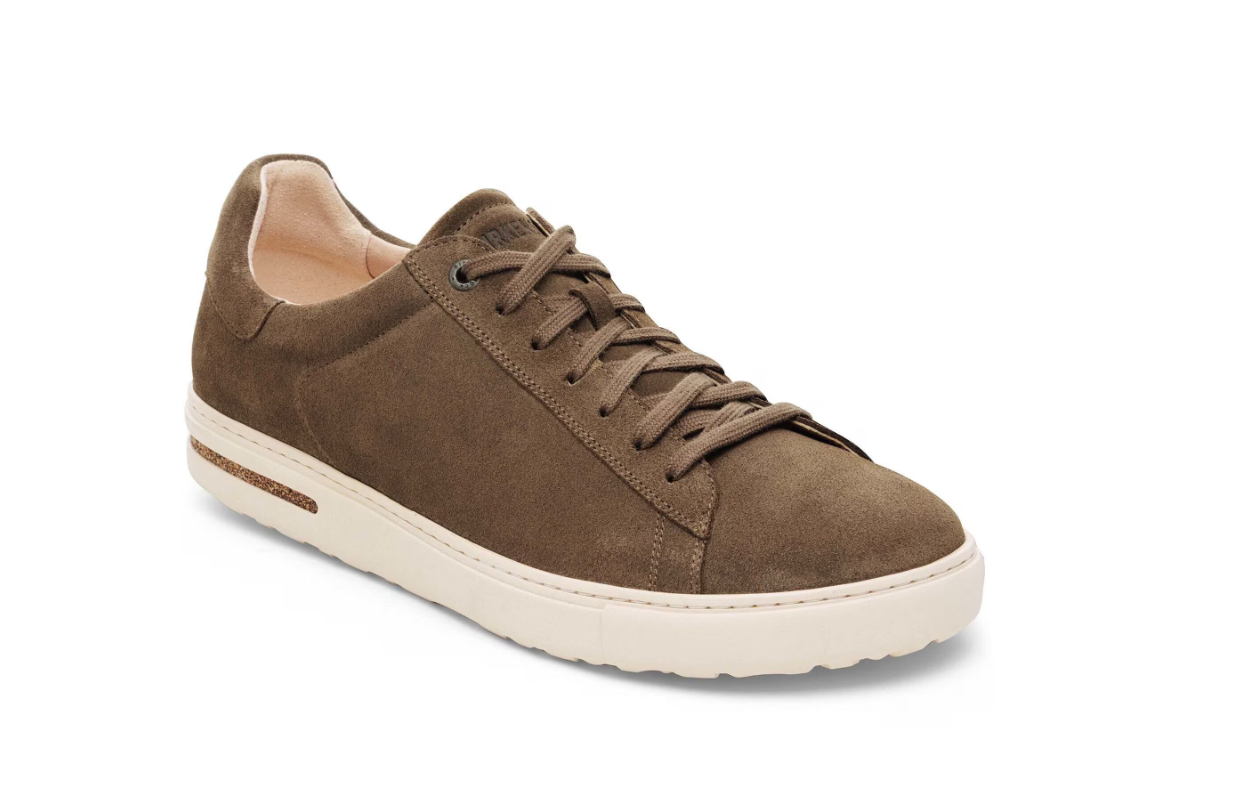 Birkenstock Bend Low Suede Leather Dark Tea