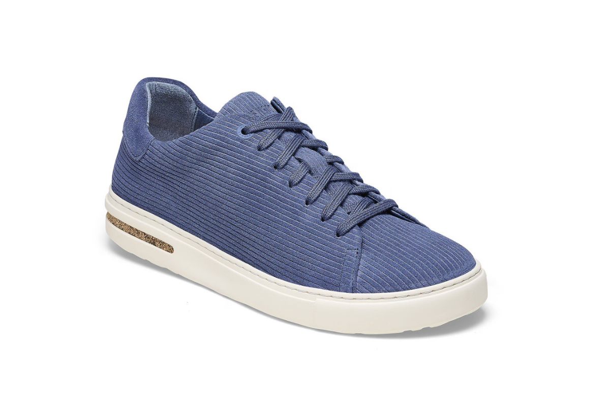 Birkenstock Bend Low Suede Embossed Corduroy Indigo
