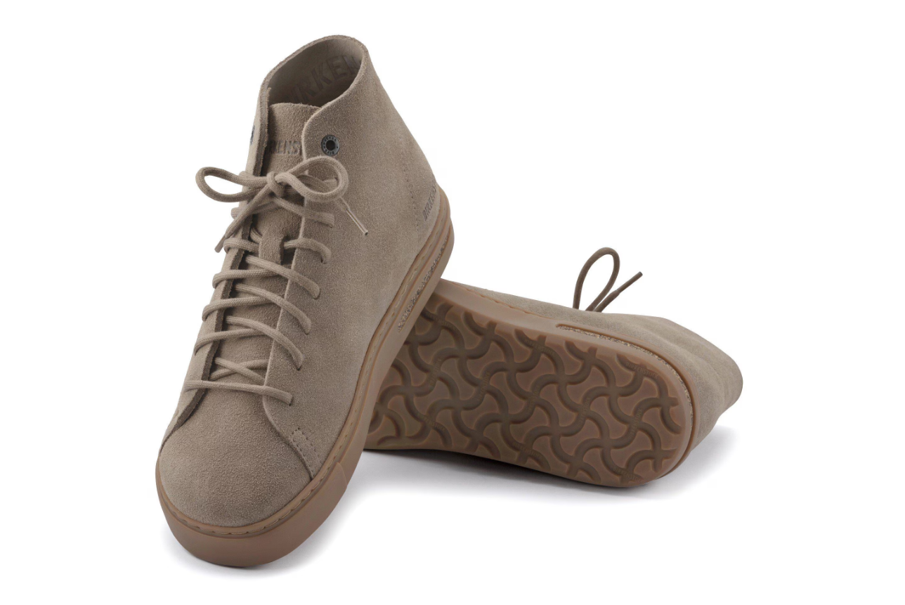 Birkenstock Bend Mid Decon Nubuck Leather Gray Taupe
