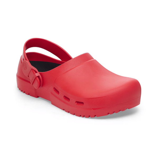 Birkenstock Birki Air 2.0 Active Red Polyurethane Professional Clog