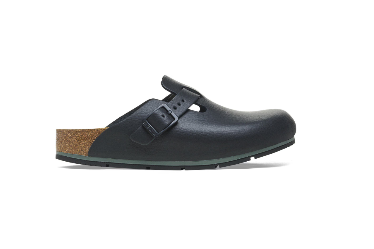 Birkenstock Boston Pro Natural Leather Black