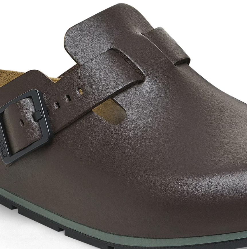 Birkenstock Boston Pro Natural Leather Soft Java