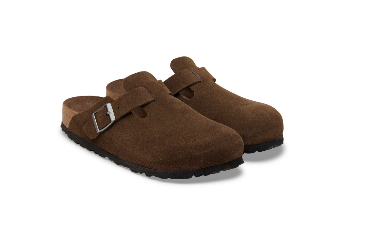 Birkenstock Boston Soft Footbed Suede Carafe Tonal FB - Carafe, Regular