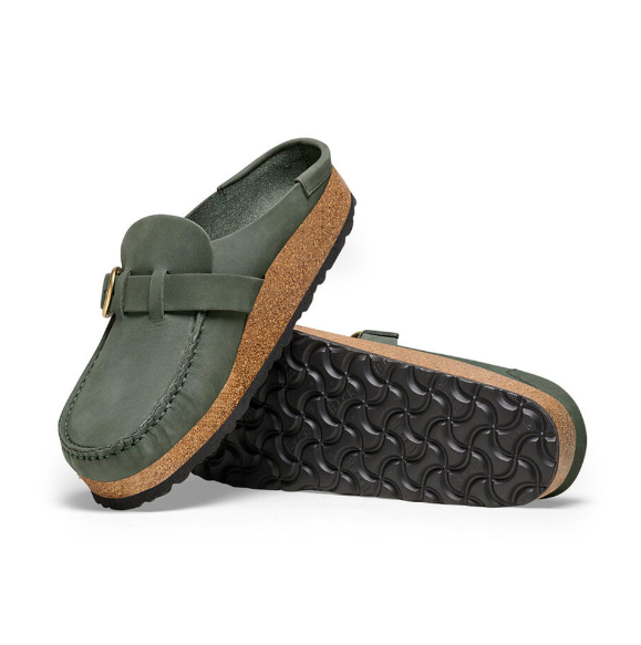 Birkenstock Buckley Nubuck Leather - Thyme, Narrow