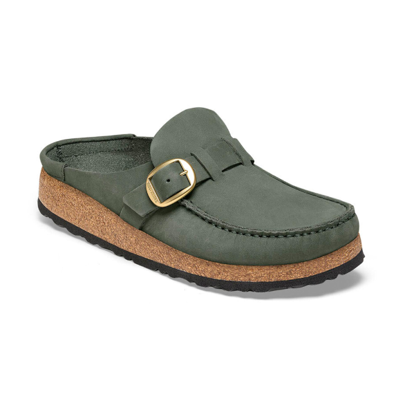 Birkenstock Buckley Nubuck Leather - Thyme, Narrow