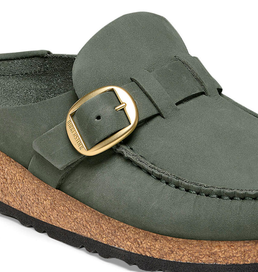 Birkenstock Buckley Nubuck Leather - Thyme, Narrow