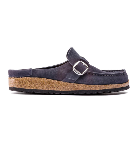 Birkenstock Buckley Suede Leather Navy Clog