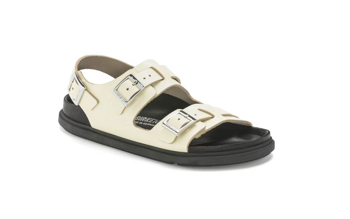 Birkenstock Cannes Exquisite Natural Leather - Butter, Narrow