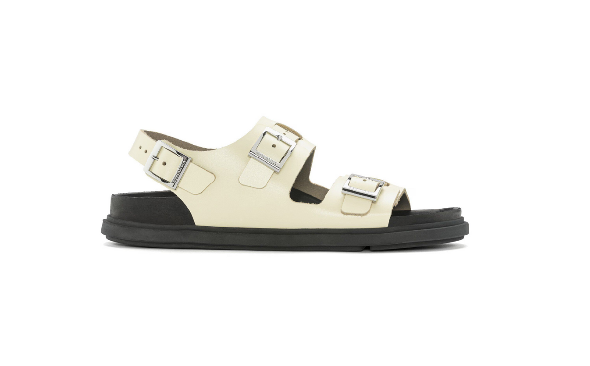 Birkenstock Cannes Exquisite Natural Leather - Butter, Narrow