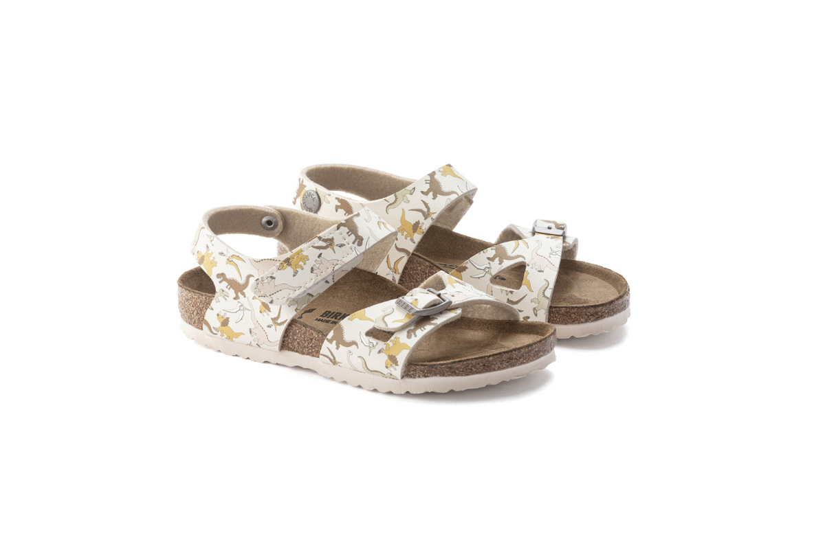 Birkenstock Colorado Kids Birko-Flor Best Friends Dino - Rose, Narrow