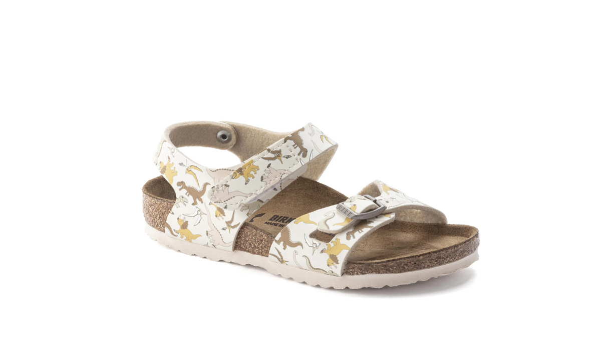 Birkenstock Colorado Kids Birko-Flor Best Friends Dino - Rose, Narrow