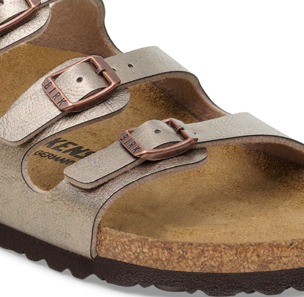 Birkenstock Florida Birko-Flor Graceful Taupe Sandals