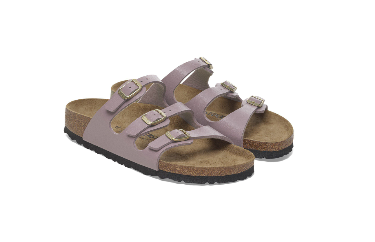 Birkenstock Florida Birko-Flor Graceful Faded Purple