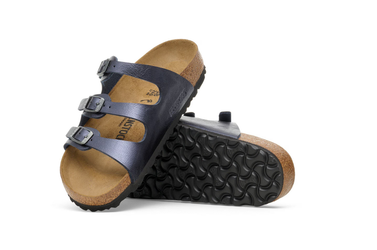 Birkenstock Florida Graceful Midnight Blue Birko-Flor