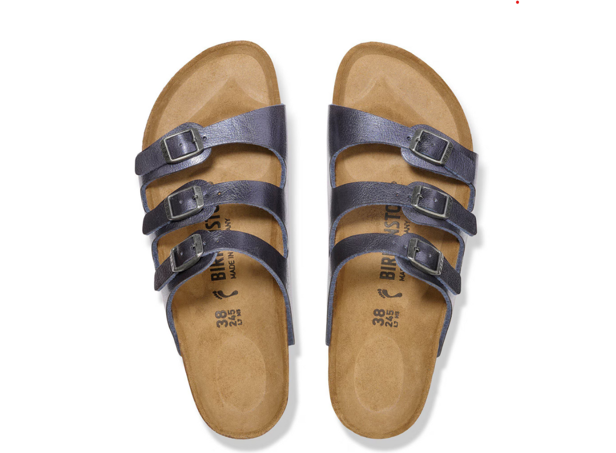 Birkenstock Florida Graceful Midnight Blue Birko-Flor