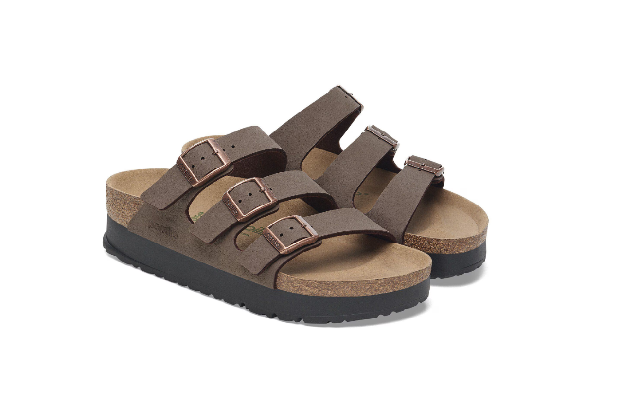 Birkenstock Florida Flex Platform Mocca Birko-Flor