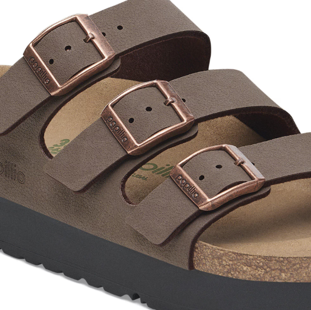 Birkenstock Florida Flex Platform Mocca Birko-Flor