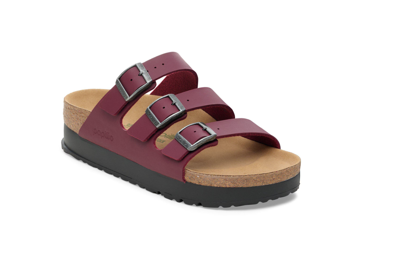Birkenstock Florida Flex Platform Birko-Flor Zinfandel