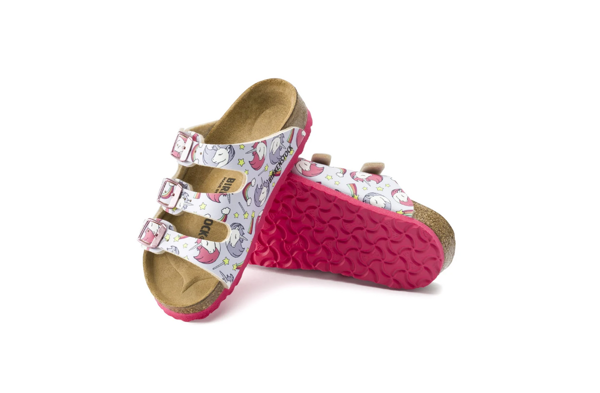 Birkenstock Florida Kids Birko-Flor Unicorn Pink