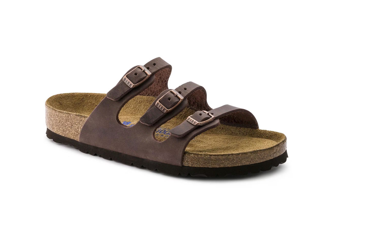 Birkenstock Florida Soft Footbed Oiled Leather - Habana, Regular