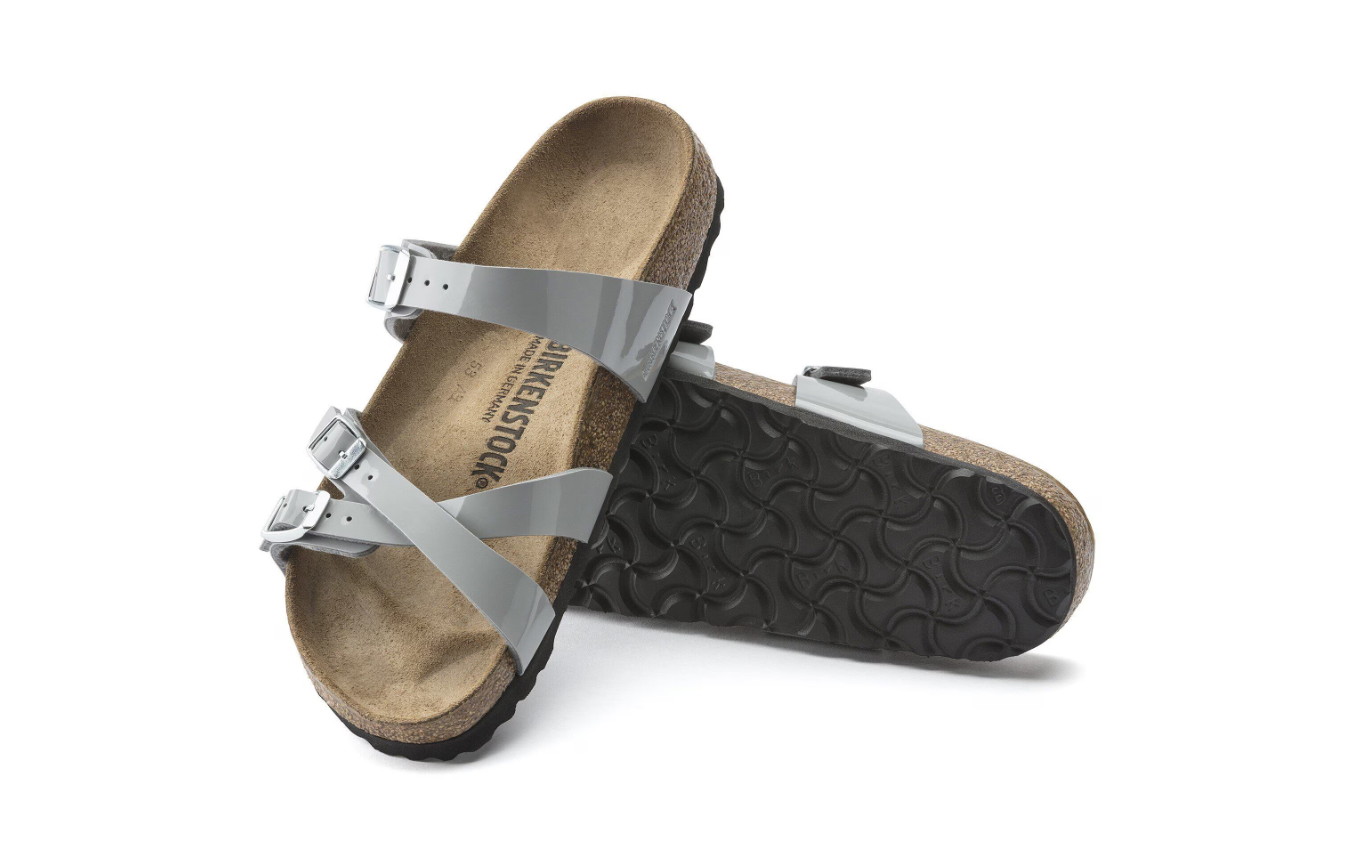 Birkenstock Franca Birko-Flor Patent Sandals Patent Alloy