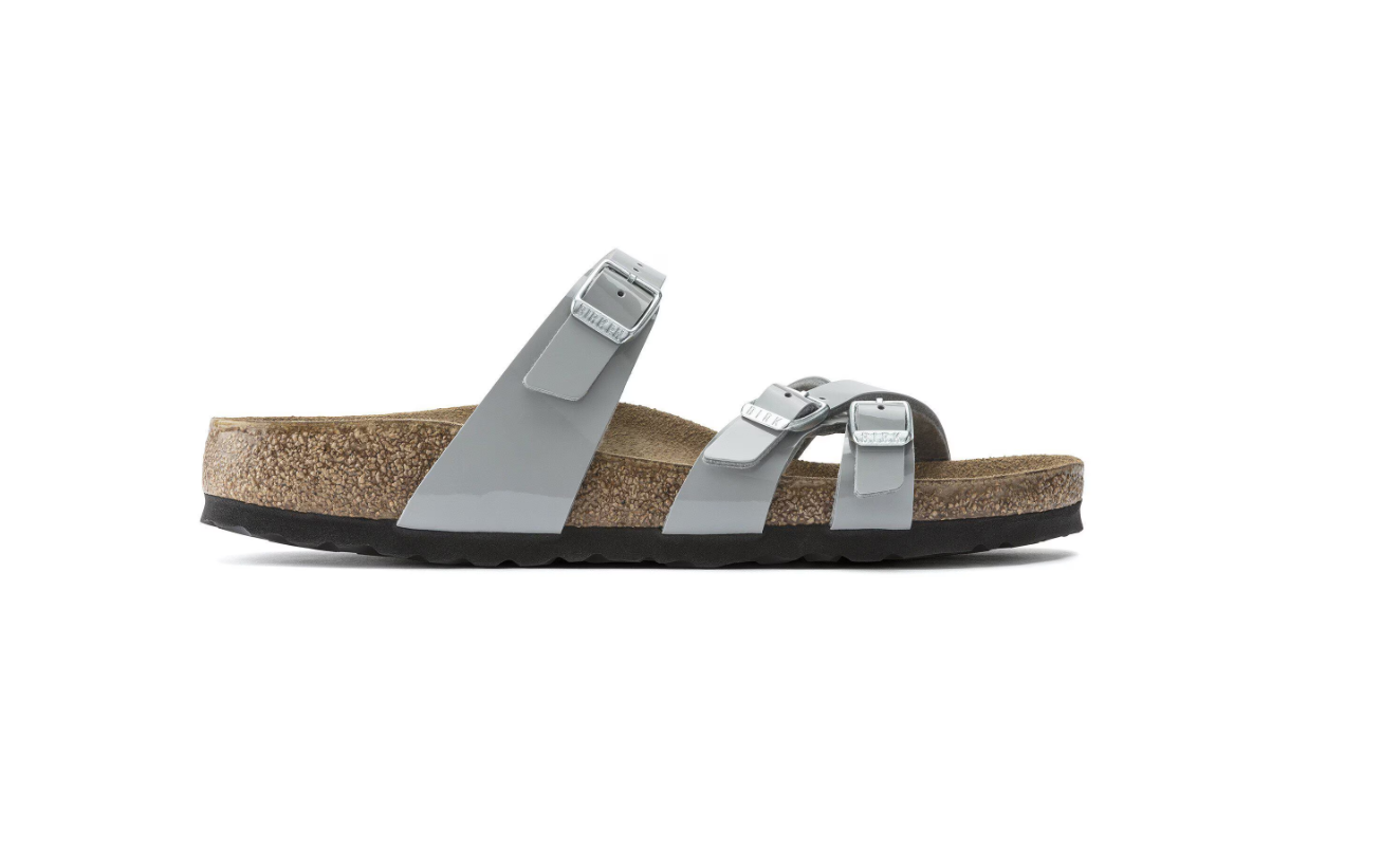 Birkenstock Franca Birko-Flor Patent Sandals Patent Alloy