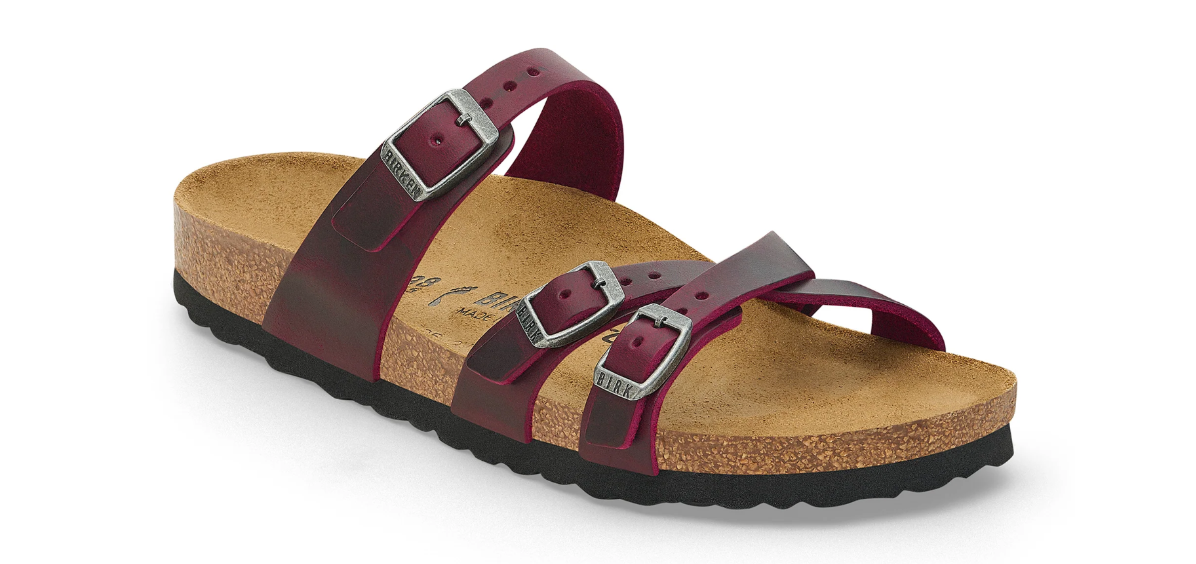 Birkenstock Franca Zinfandel Oiled Leather Sandal