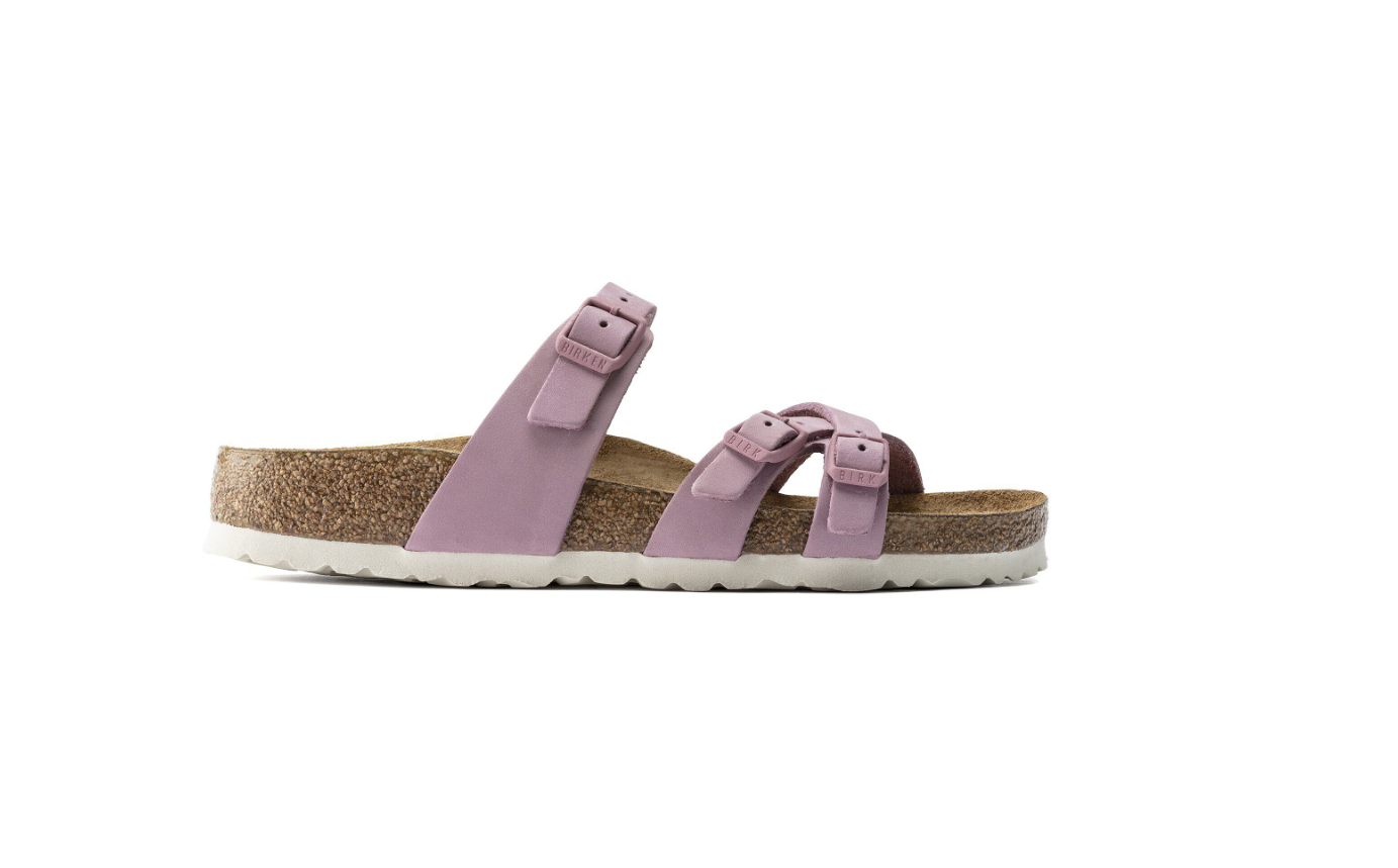 Birkenstock Franca Soft Footbed Nubuck Leather Orchid