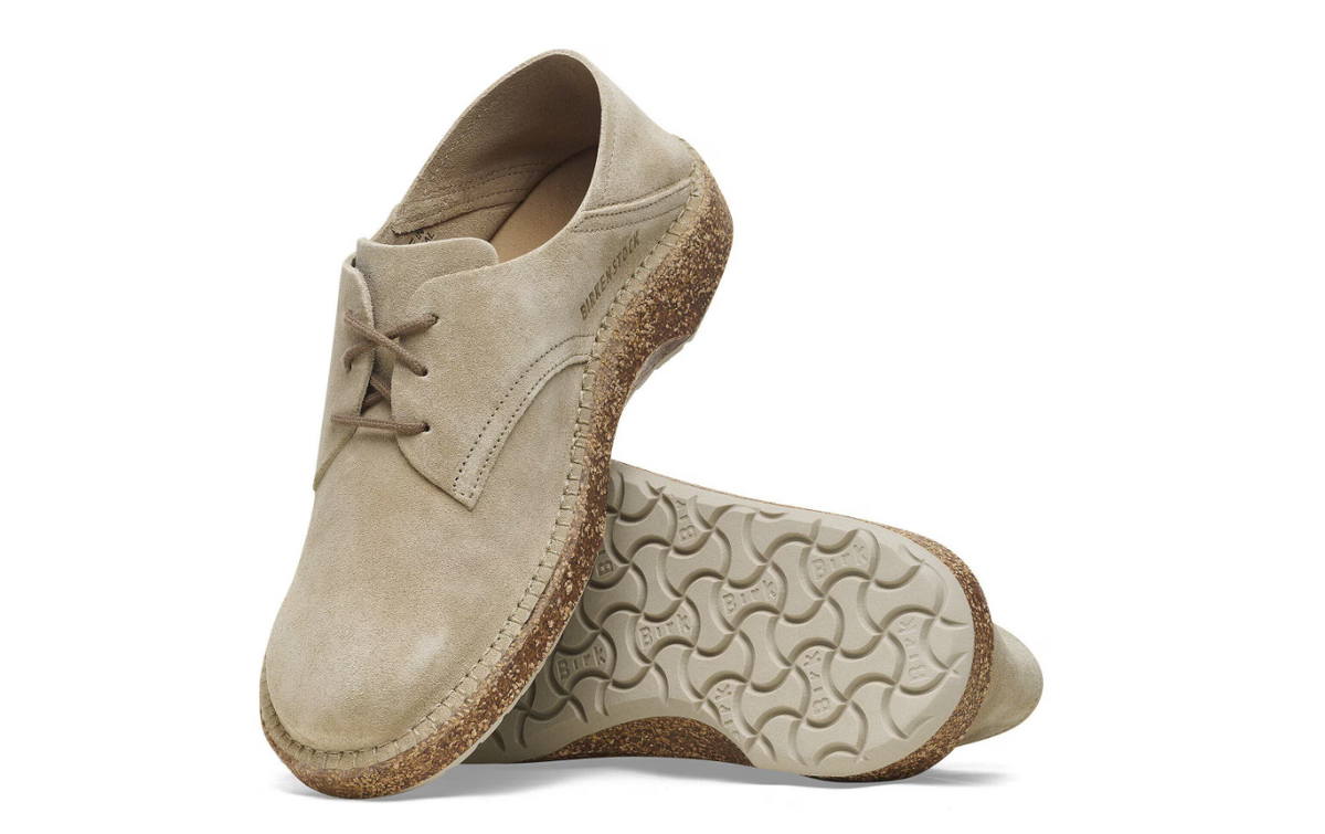 Birkenstock Gary Suede Leather - Ginger, Regular